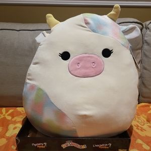 Squishmallow 16" New Candess the Cow